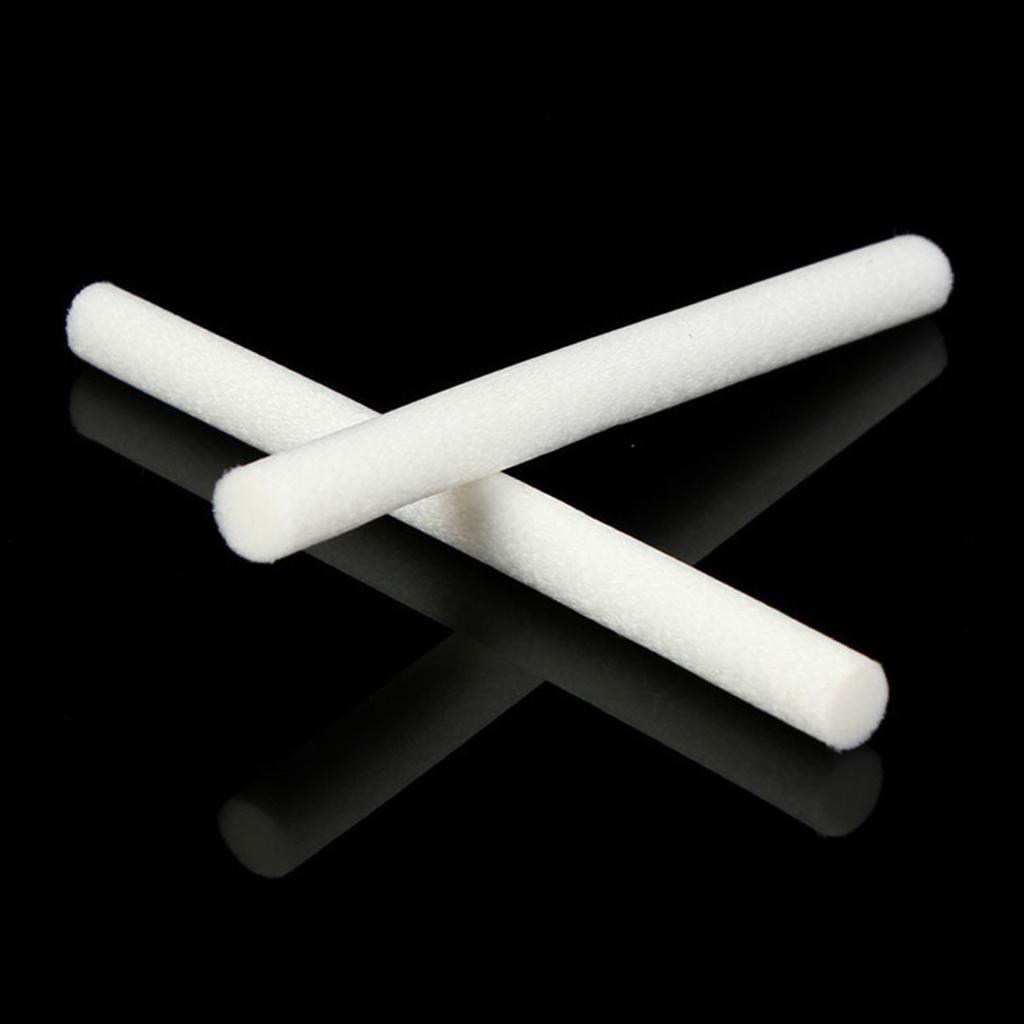 10 шт./упак. Сменный фильтр для увлажнителя воздуха Хлопковый губчатый стержень Подходит для USB аромадиффузора Распылитель тумана Увлажнитель воздуха Очистить