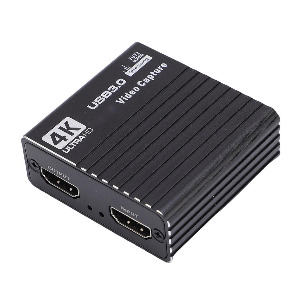 USB 3.0 Video Capture Card 4K 1080P 60FPS Game Video Capture Card Low Latency HD Multimedia Interface for Streaming