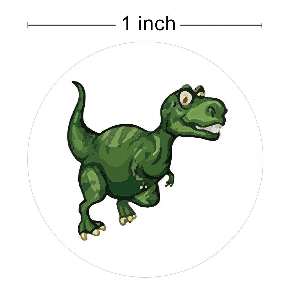 Self Adhesive Kids Teacher Reward Stickers Children's Cartoon Stickers Encourage Sticker Dinosaur