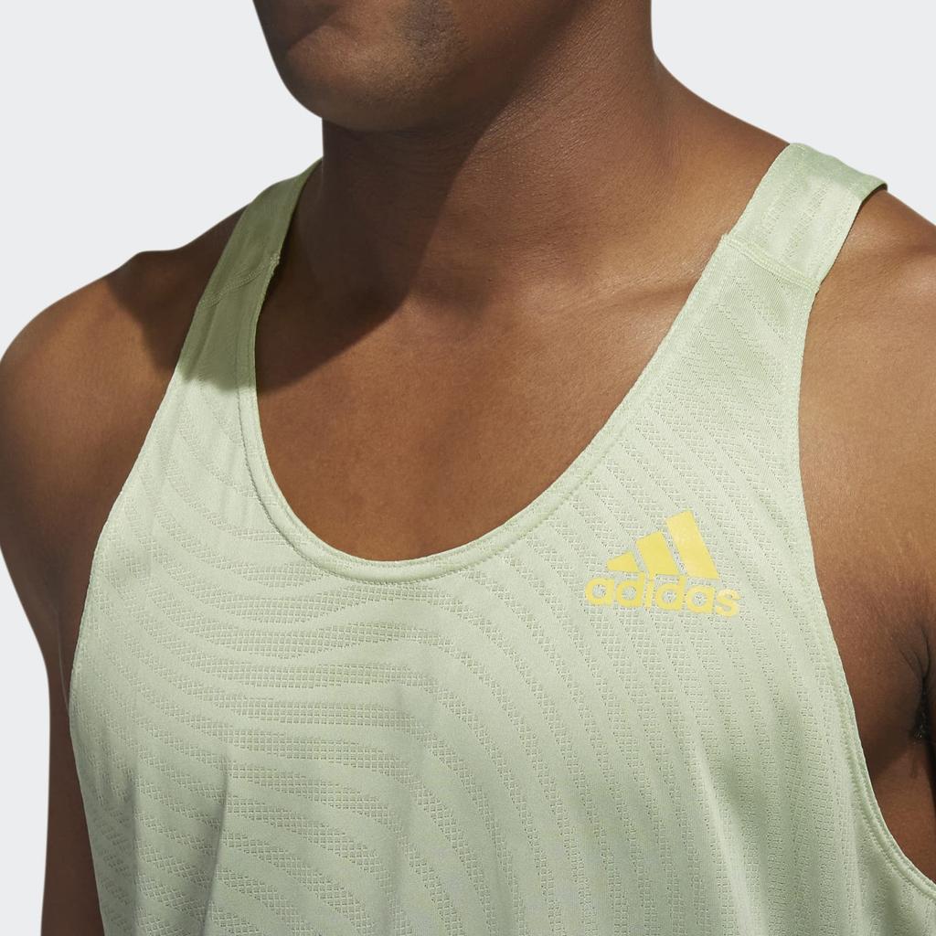 adidas Градиентный полосатый логотип майка мужские топы Carbon-Black HK5635