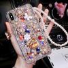 Bling Jewelled Rhinestone Crystal Diamond Phone Case For Samsung S22 S21 S20 S10 S9 Plus A12 A22 A32 A52 A72  A50 A70/iphone 14 13 11 12 Pro max/Redmi