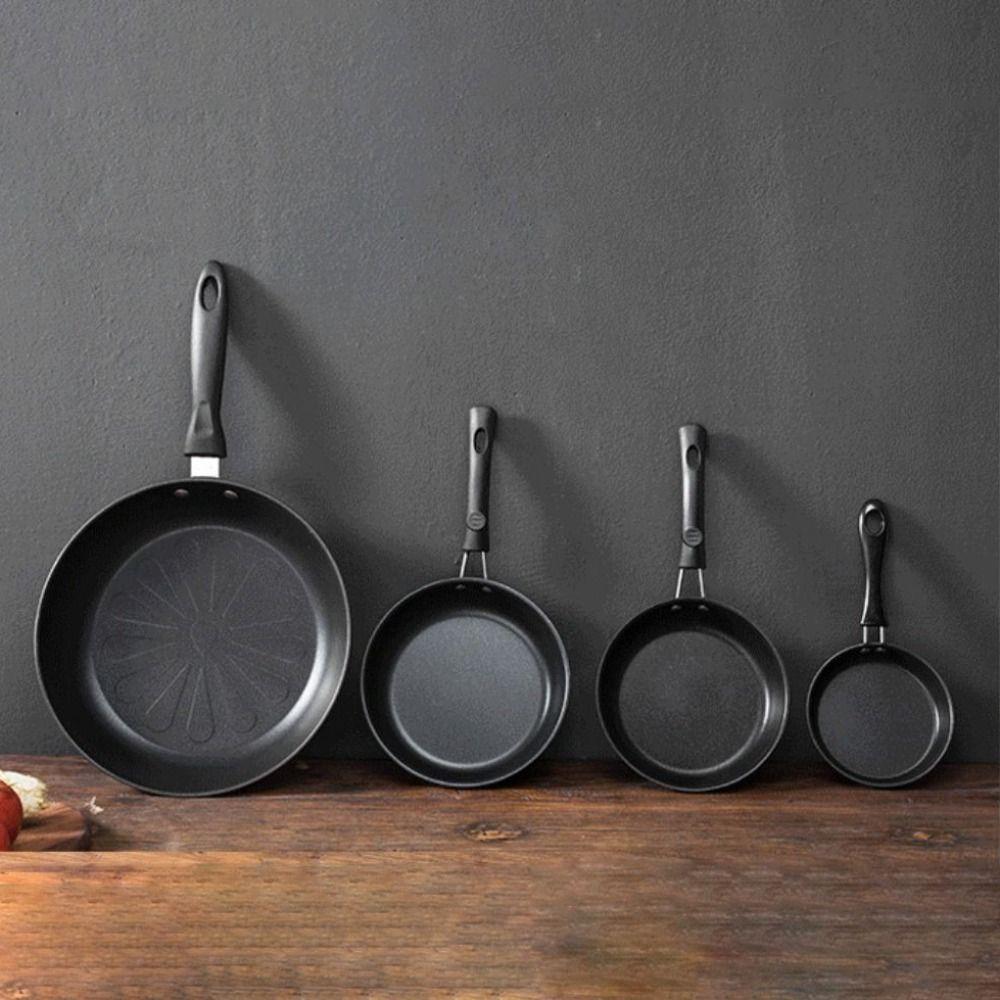 Мини-антипригарные кастрюли Круглая каменная сковорода для плиты Индукционная плита