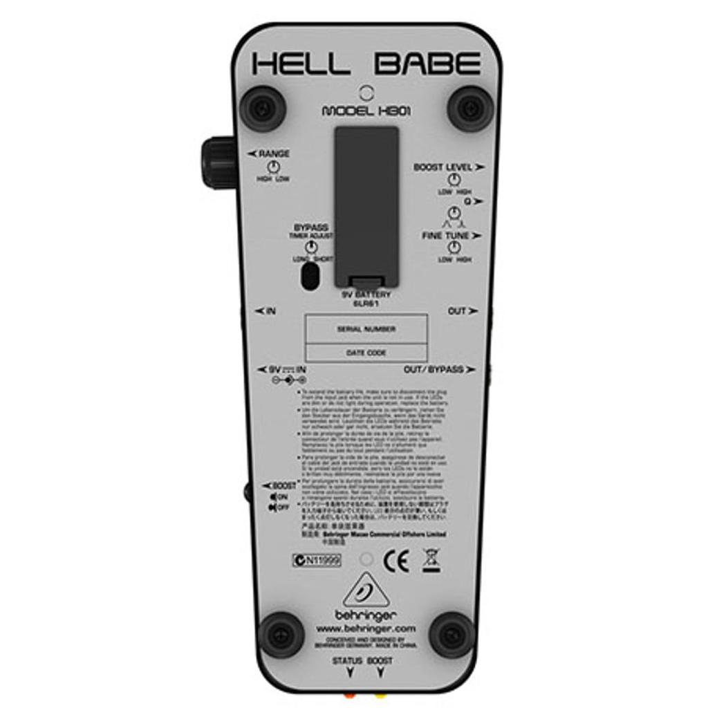 Behringer Wah Pedal HB01 HELLBABE
