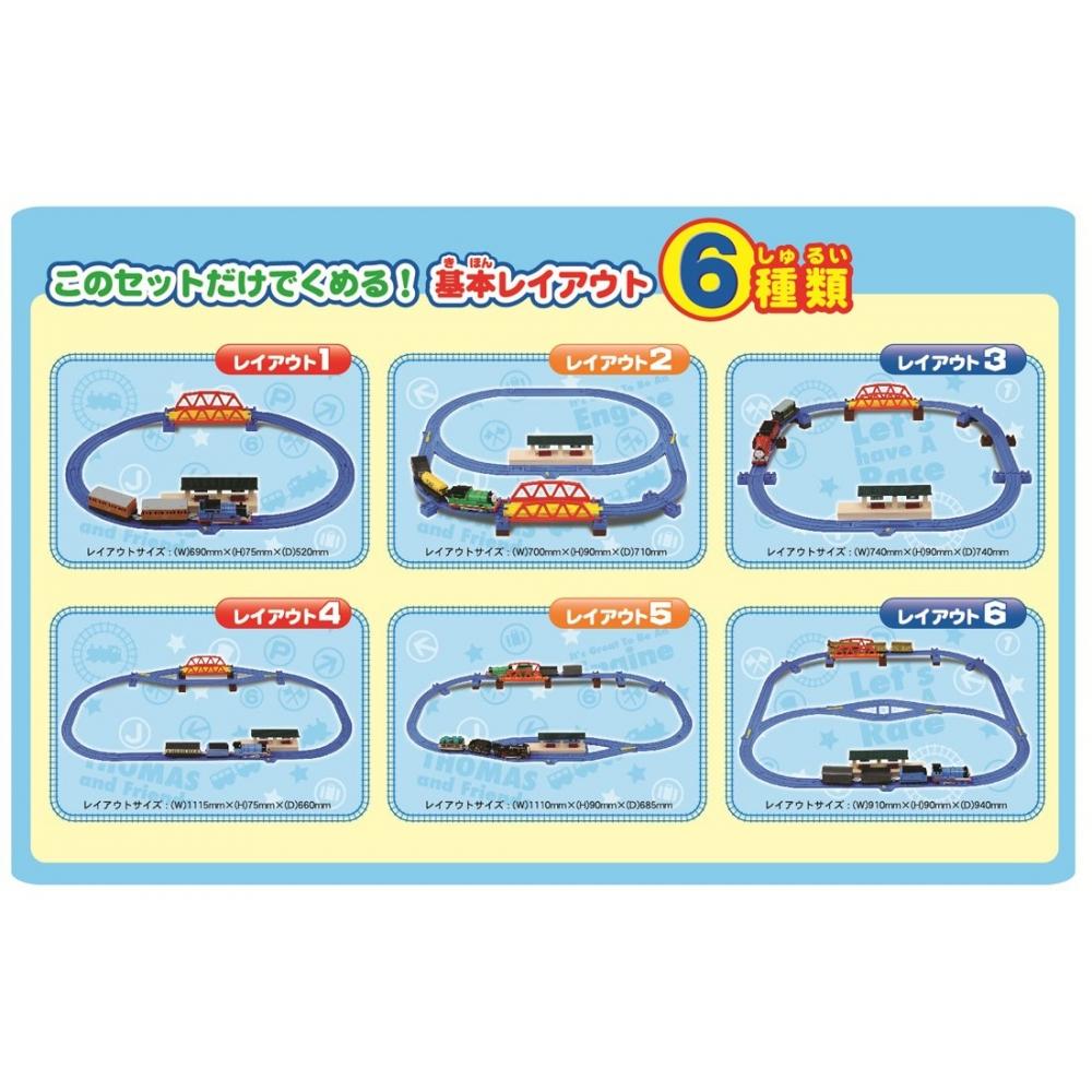 TAKARA TOMY Plarail Thomas Easy To Reassemble Rail Set 836209