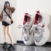 Инс корейская версия новых папиных кроссовок девушка 2025 осень студенческие спортивные беговые повседневные толстая подошва увеличение роста FB9912