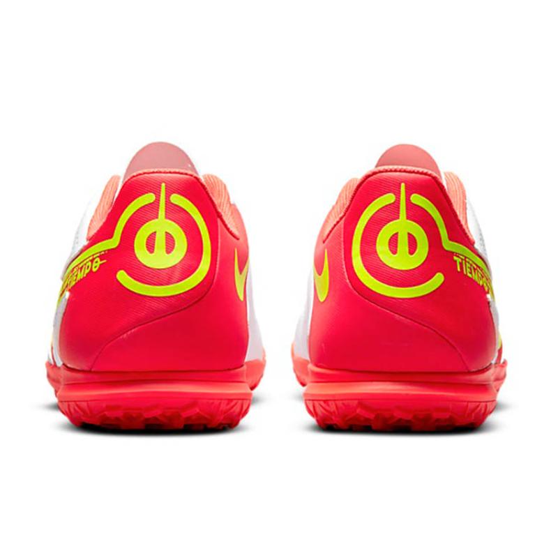 Nike Legend 9 Club TF Шиповки Бело-красные Тренировочные футбольные бутсы DA1193-176