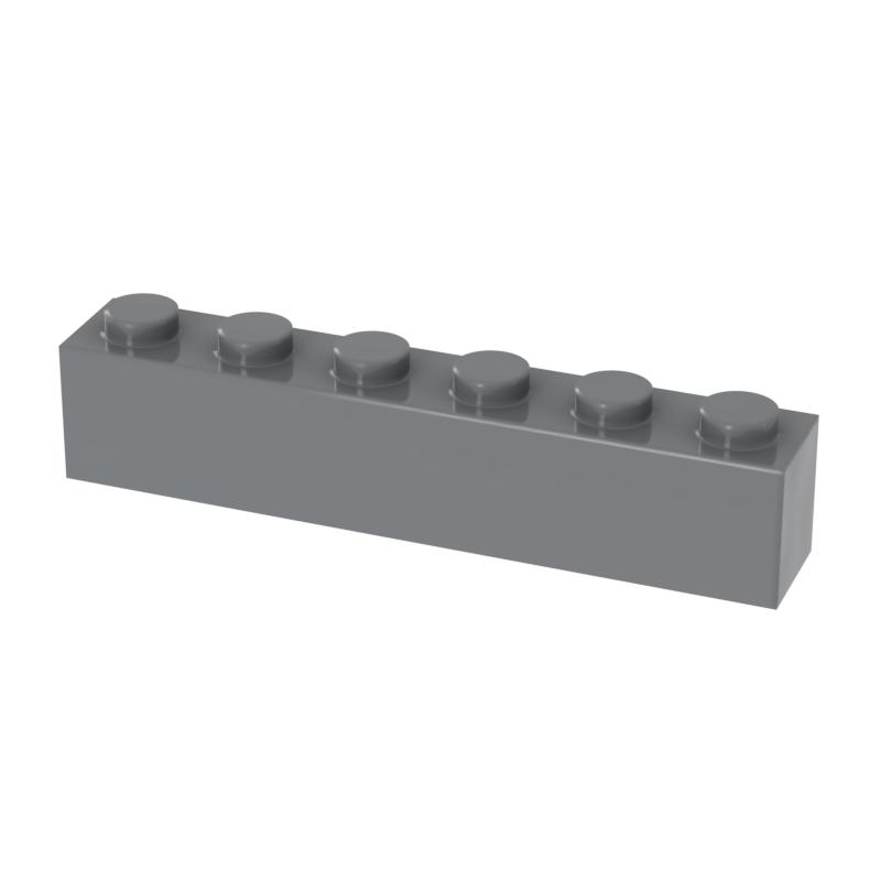 [FunBrick] 10/30/50 ШТ. Наборы строительных блоков для DIY, 1x6 точек, 40 шт. Толстые кирпичики, Образовательные, Творческие детали, Классические наборы Com