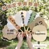 Ancient Style Calligraphy Fan: New Chinese Design for Tourists