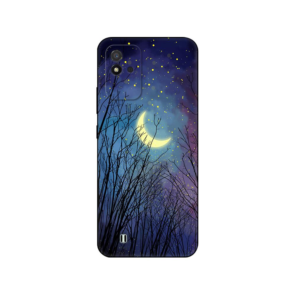 Для Realme Narzo 50i чехол 6,5 дюймов силиконовая задняя крышка для OPPO Realme Narzo50i 50 i мягкий чехол RMX3235 чехол для телефона черный чехол из ТПУ