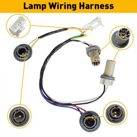 New 92450-3Q000 Sonata 2011-2014 For Lamp Rear Taillight Wiring Socket & Harness