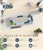 SHARK K85 Rapid Trigger Keyboard Проводная RGB Магнитная игровая клавиатура Спиральный кабель PBT Keycap Магнитная механическая игровая клавиатура Регулируемый ход TKL