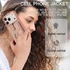For iPhone 17 Pro Case with Ring Kickstand Drawing Type Card Slots Leather Back Cover