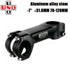 UNO Bicycle Handlebar Stem Mtb Power Road Mountain Bike Masses Table 70mm Pipe 31.8 Stem Riser -7 Degree Cycling