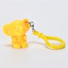 Elephant Shaped Silicone Lip Brush Keychain Pendant  Makeup Brush Cute Lip Mud Halo Dye Brush Concealer Brush