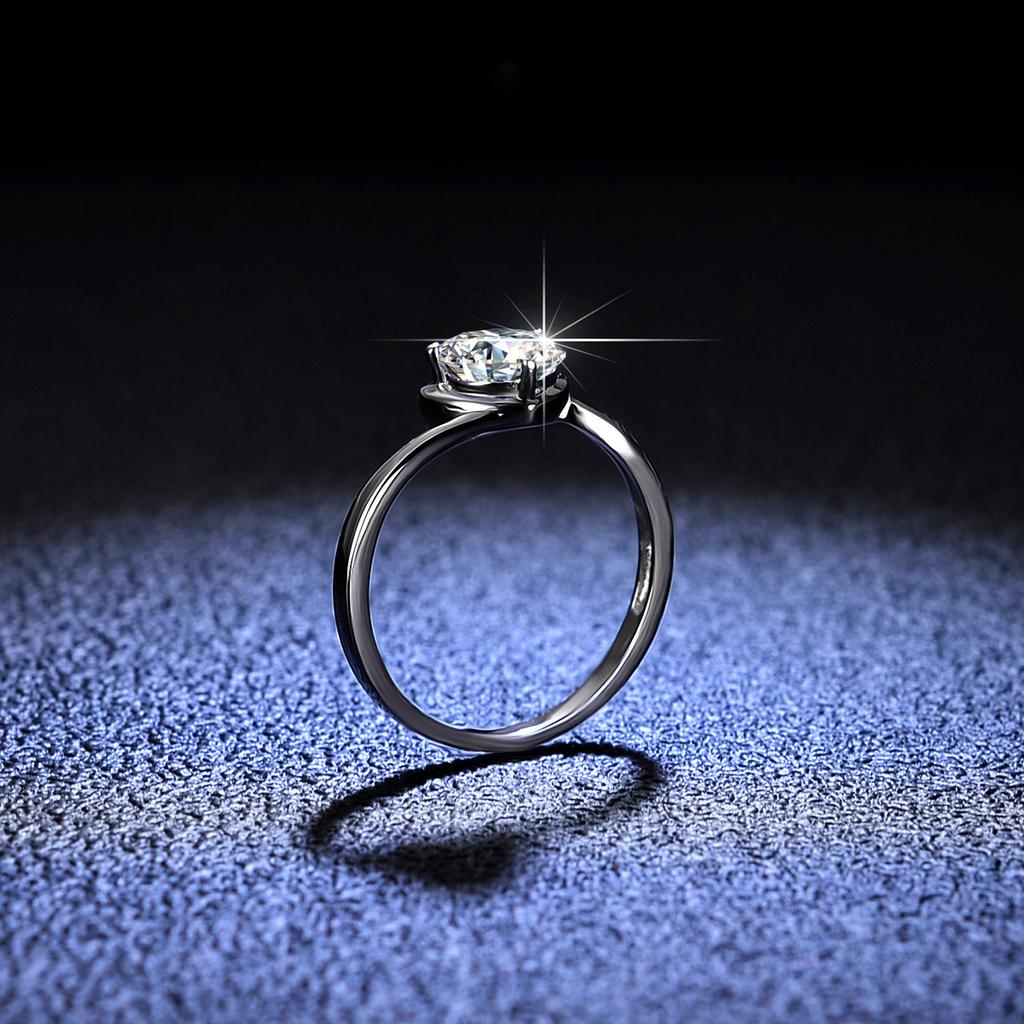 Кольцо с бриллиантом цвета D, женское серебряное кольцо в форме сердца, кольцо с бриллиантом в форме сердца, обручальное кольцо, обручальное кольцо, подарок для подруги