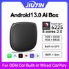 JIUYIN CarPlay Ai Box Qualcomm 6225 8-ядерный процессор Android 13.0 Беспроводная CarPlay Android auto для Toyota Volvo VW Kia Benz MG