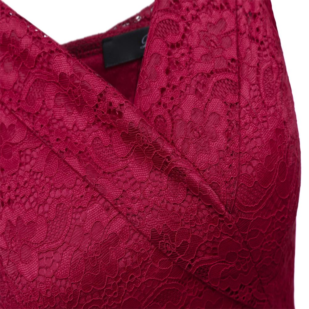 Платье женское Deer с запахом спереди, с открытыми плечами, в стиле бардо, с цветочным кружевом, миди-юбка-клеш, для выпускного вечера, коктейля, формальной вечеринки, наряда для подружки невесты, свадебного гостя, для особого случая