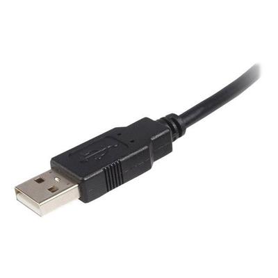Кабель USB 2.0 A - B 3 м - М/М - Черный - Пожизненная гарантия - STARTECH