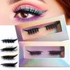 3D Extension Color Eye Shadow False Eyelashs Makeup Накладные ресницы Clusters Stickers Women