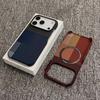 Тонкий безрамочный чехол с рисунком под карбон для iPhone 17 Air 16 15 14 13 12 Pro Max Plus, с магнитами MagSafe, пластиковый бампер