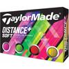 TAYLOR MADE Golf Ball DISTANCE DISTANCE+SOFT 12P Men's M7174701 Multicolor