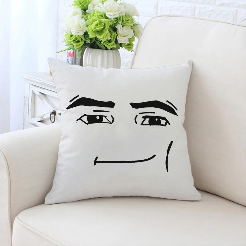 Creative Expression Pattern Pillowcase Car Ornaments Office Living Room Sofa Home Pillowcase