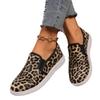 Loafers Flat Leopard Print Elegant Casual Women's Shoes New Comfortable Walking Mujer Zapatos: Wear Resistant Single Shoes