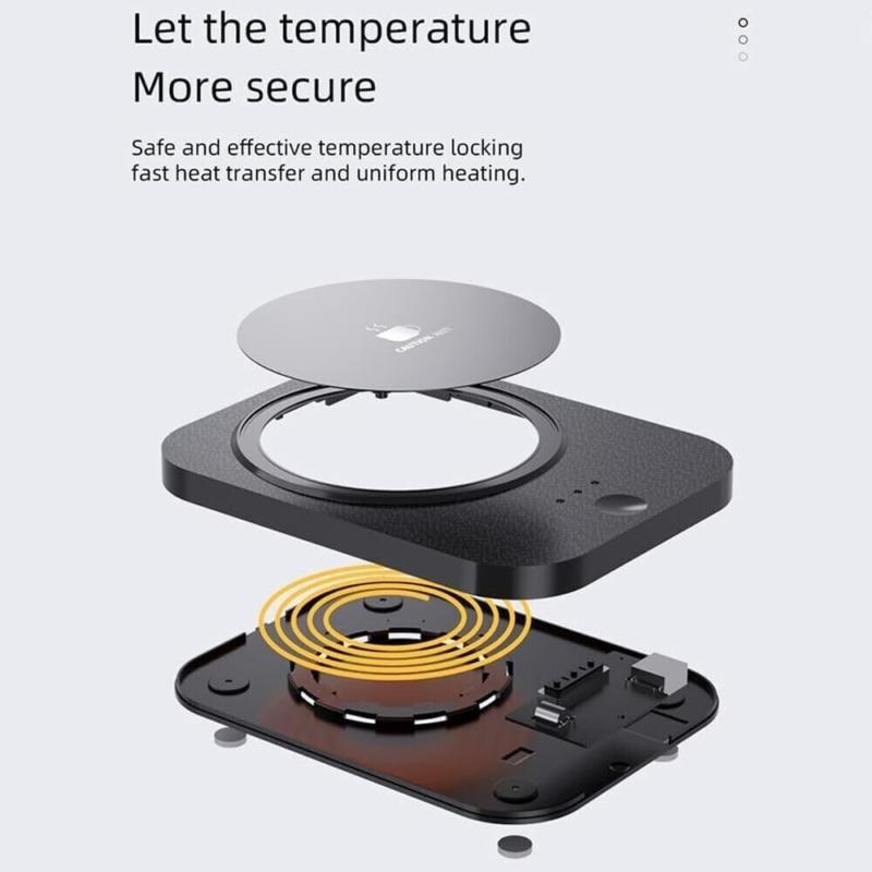 Подогреватель для кофейных чашек USB Электрический подогреватель для кружек, чая, молока, офисная нагревательная пластина для дома