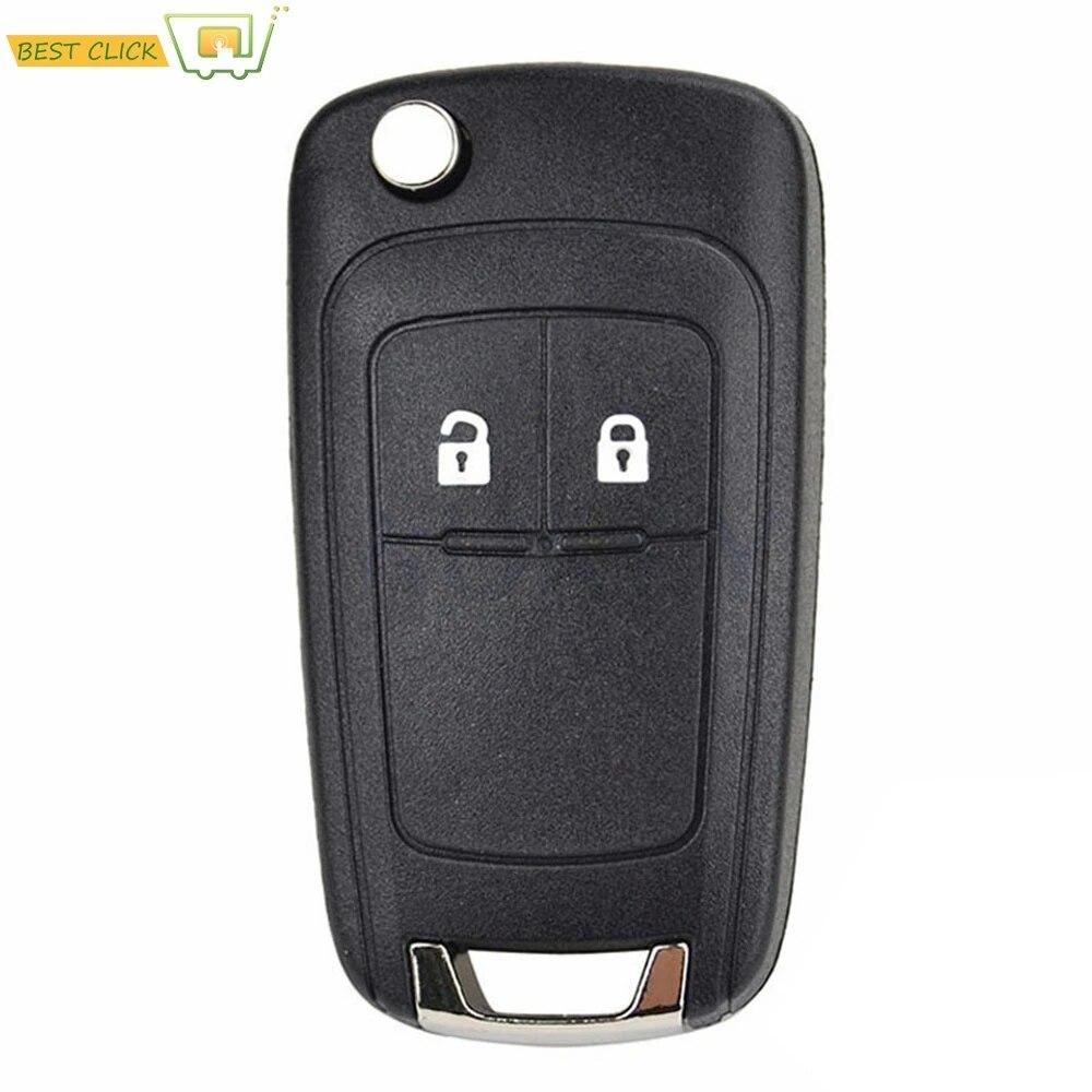 2 Button Car Key Replacement Remote Flip Key Cover Shell For Opel Adam Astra J Insignia Mokka Zafira C Corsa Cascada Meriva Karl