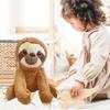 Soft Comfort Sloth Plush Toy Stuffed Animals Simulation Sloth Doll Stuffed Sloth  Birthday Gift