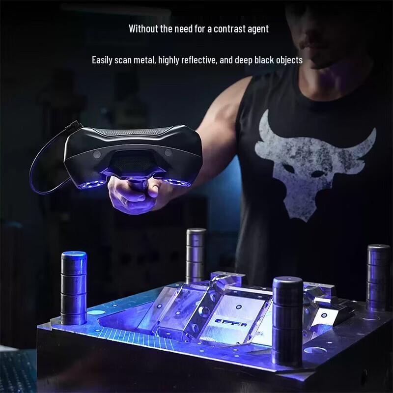 PMAX S2 Портативный ручной высокоточный 3D-сканер CN-вилка (адаптер в комплекте)