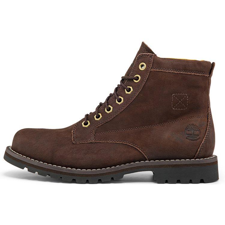 Timberland Водонепроницаемые ботинки Redwood Falls Wide Fit 'Темно-коричневая полнозернистая кожа' A44P9W