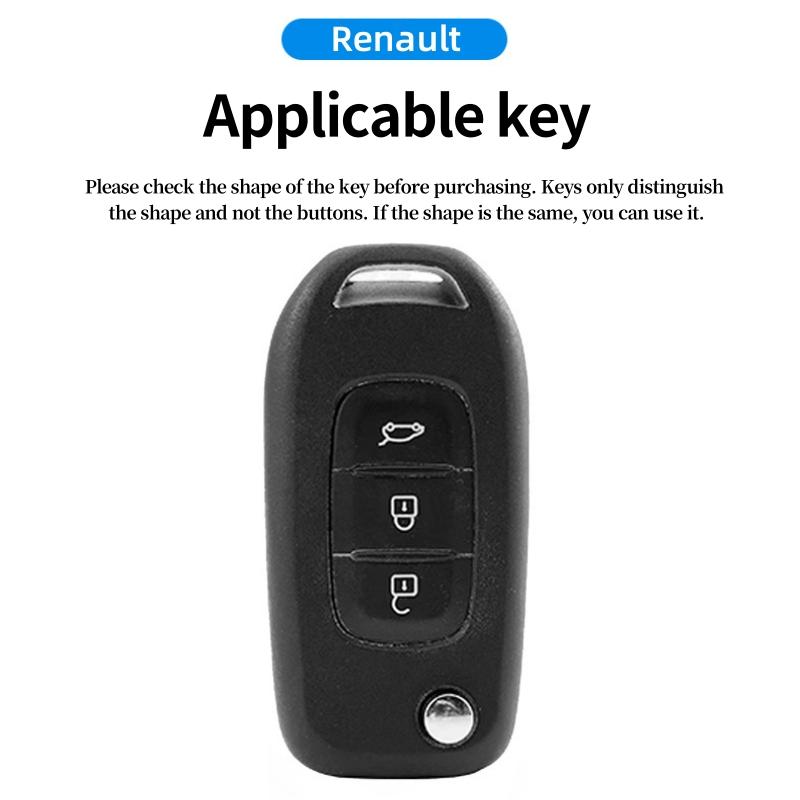 Кожаный чехол из термополиуретана из цинкового сплава, складная сумка для ключей с дистанционным управлением для Renault Logan 2 Stepway Sandero Clio 5 Arkana Captur Kadjar 2019 2020 2021