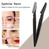 40Pcs Eyebrow Trimmer Makeup Beauty Tools Safe Eye Brow Razor Face Body Hair Removal Shaver Blades Woman Eyebrows Shaping Knife
