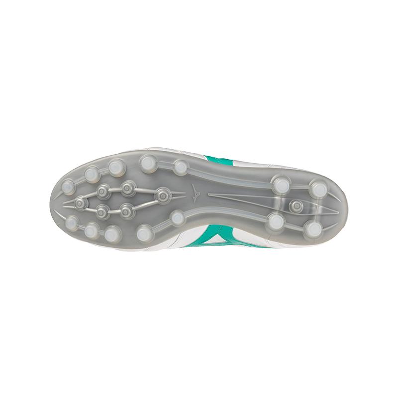 Men's Sneakers Mizuno MORELIA 2 Soccer Shoes Men's Low-top White/Green