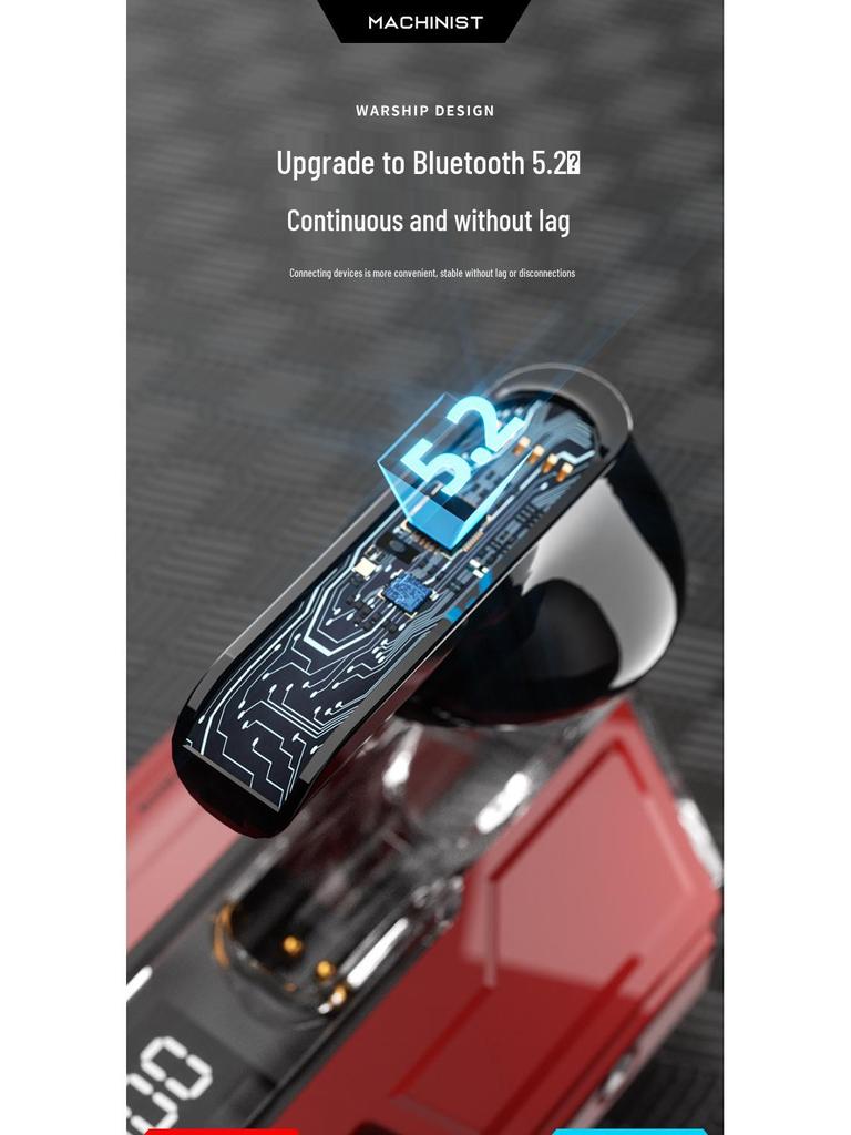 G20 Low Latency Wireless Bluetooth In-Ear Headphones for Esports and Gaming