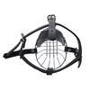 Adjustable Strap Metal Basket Muzzle Iron Frame Bite Proof Muzzle Anti Eat Muzzle  Walking Outside