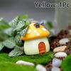 1pc Resin Mini Mushroom House Miniature Garden Accessories Micro Landscape Fairy Garden Miniatures Decorations Craft KTY