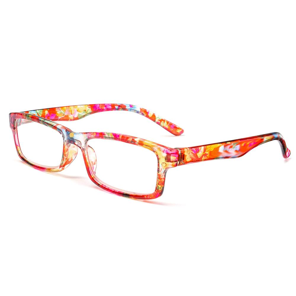 Удобные элегантные цветы винтажные очки очки для чтения защита глаз ультра легкая оправа