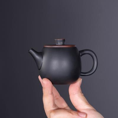110 мл чайник из цзяньшуйской глины фиолетового цвета, ручная роспись, антикварный рельефный чайник, бытовой чайник, чайник для набора для кунг-фу