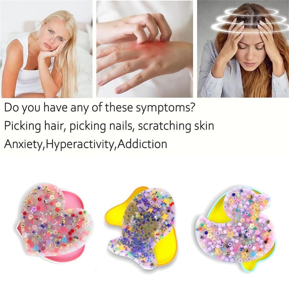 Силиконовая игрушка для ковыряния кожи, игрушка-тряпка, карманные подушечки для ковыряния кожи для взрослых и детей