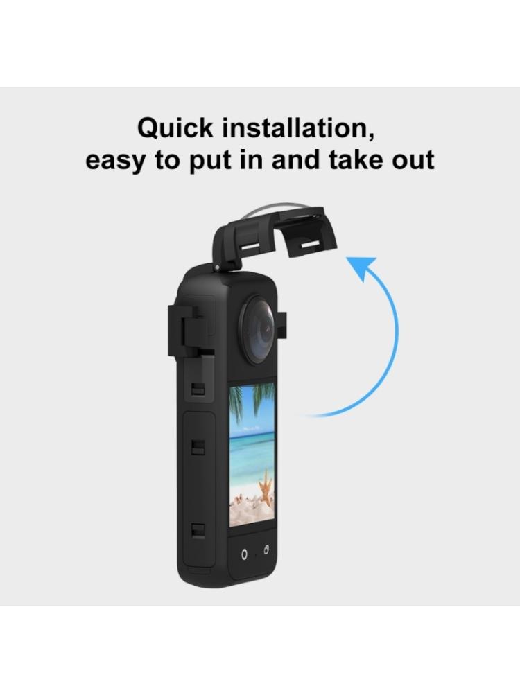 Portable Lens Protector Anti-scratch Lens Guard for 360 Action Camera Dust-proof Protective Cover