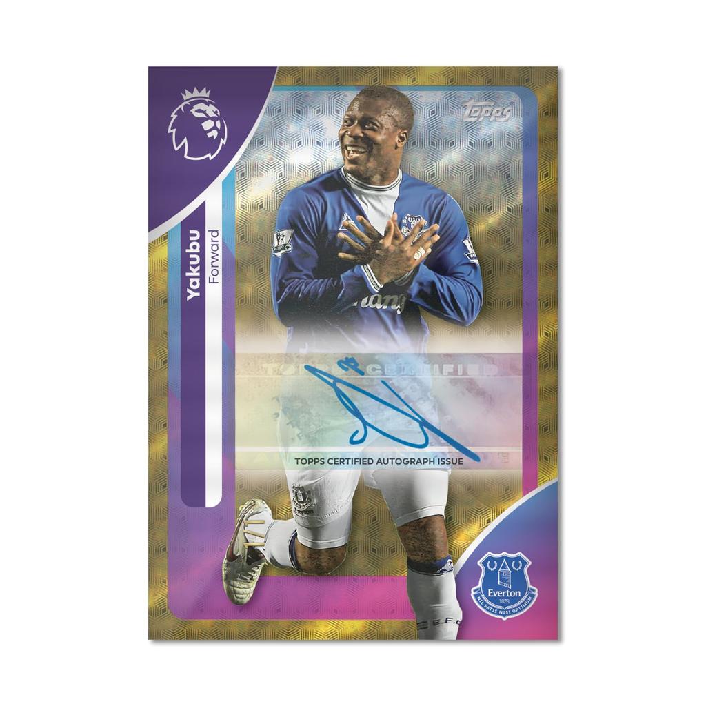 Topps Премьер-лига 2026 Дебютное издание Мега-банка Содержит 40 карт 3 Goal Machine LE (Машина для голов) - + карты.