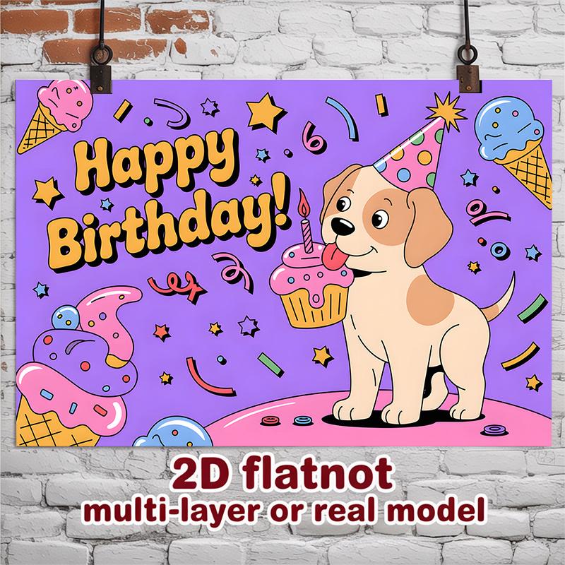Party Backdrop Happy Birthday Birthday Photo Booth Background Front Door Decor