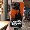 My Chemical Romance MCR Мягкий чехол для телефона для Xiaomi Redmi Note 14 14S 13 12S 12 11S 11 11E Pro Plus 11T 10S 10 9S 5G Узор Чехол