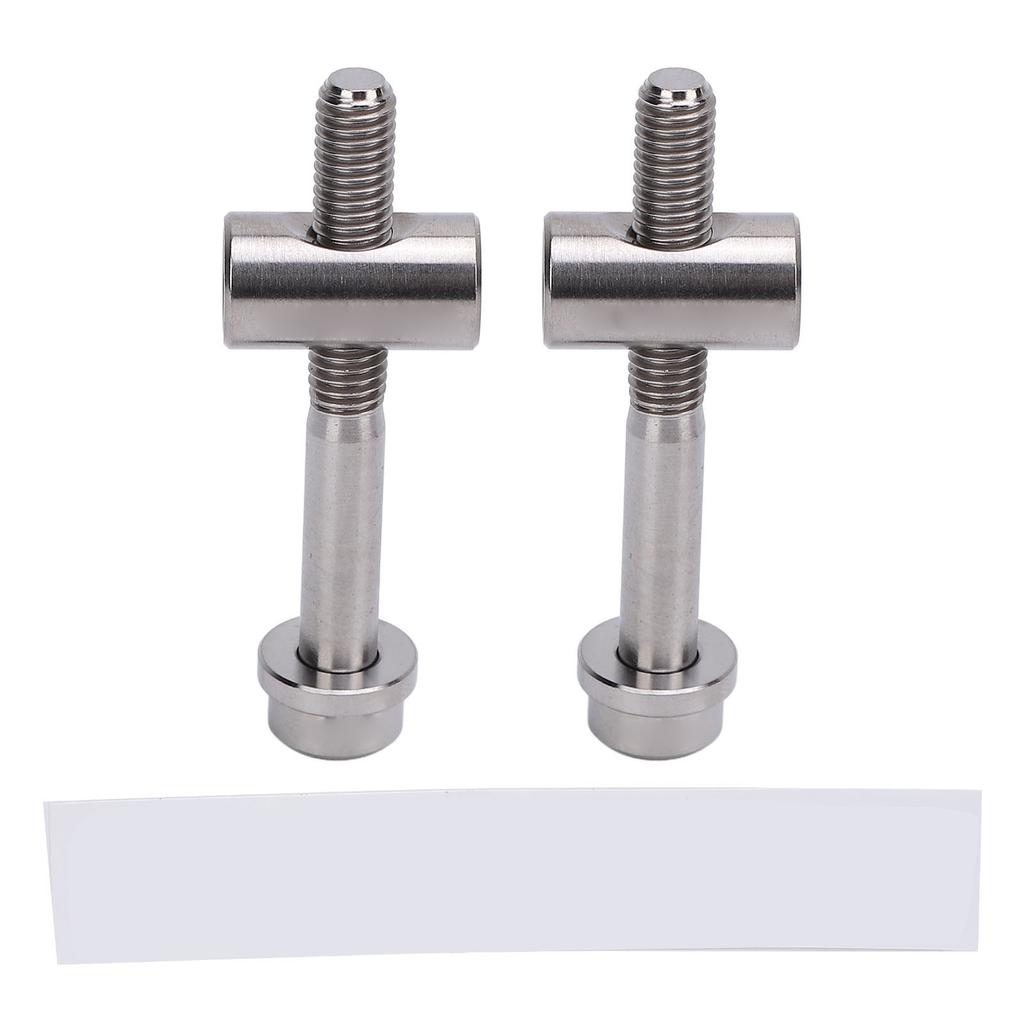 2pcs M5x40mm Ti Alloy Bike Seat Post Fixing Bolts Bike Seatpost Screws Cycling Accessories for Bike