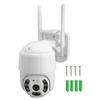 WiFi камера безопасности 2K 2.4G WiFi IP66 водонепроницаемая ночное видение двусторонняя связь уличная домашняя система видеонаблюдения