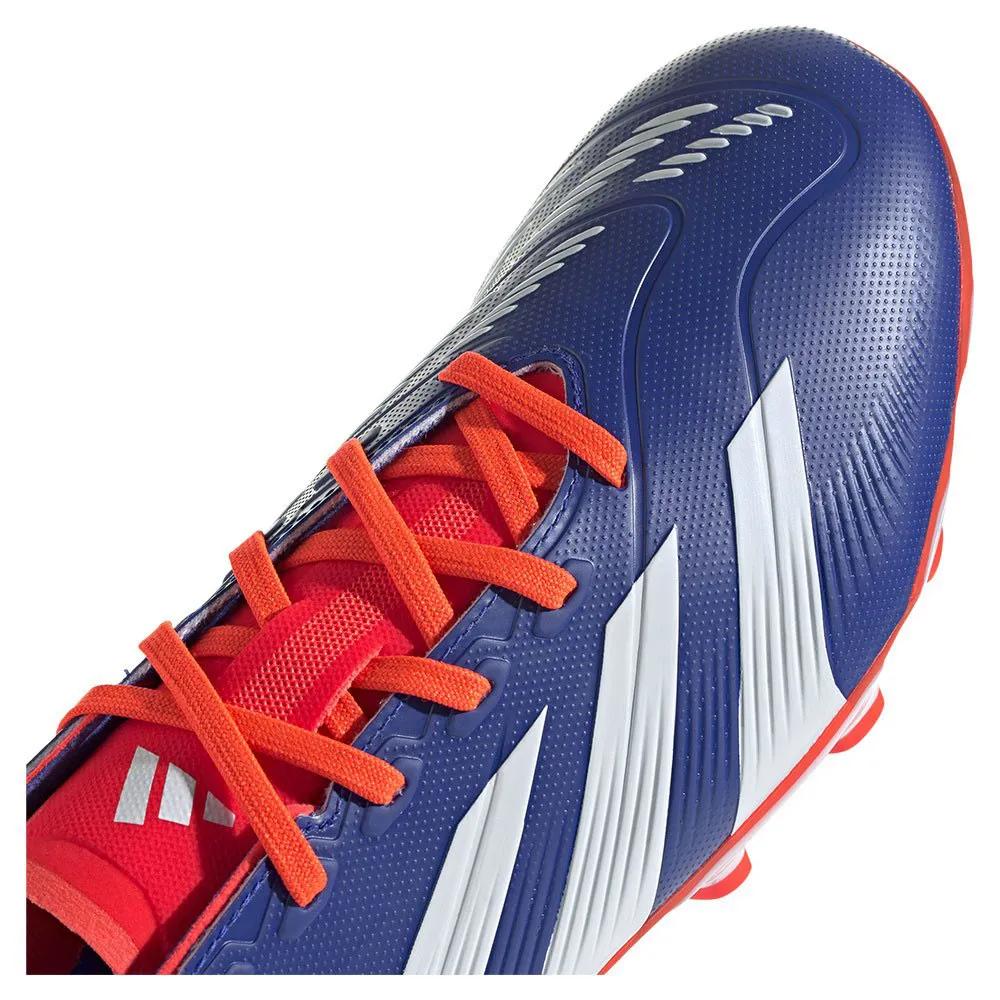Adidas predator league football boots multi-ground outsole Blue/White/Red