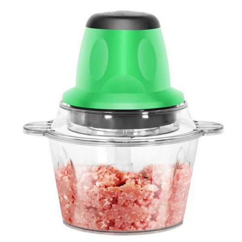 Мясорубка 2л мощная электрическая мясорубка измельченный чеснок овощной кухонный комбайн мясорубка машина для кухонной дробилки