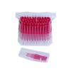 Щетка межзубная Smile Brush I-type SSSS 0,6мм красная, 50 шт., 1 шт.